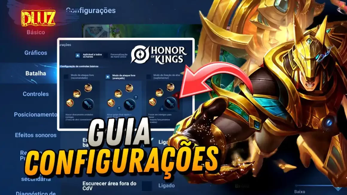 Melhor configurção para Honor of Kings