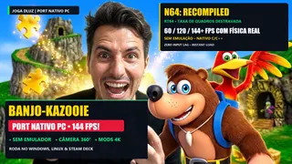 Banjo-Kazooie no PC: 5 Motivos Pelos Quais o Port Nativo É Melhor Que Emulador