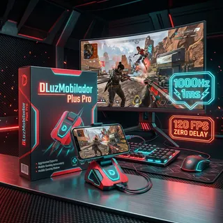 DLuzMobilador Pro: Zero Delay e 120 FPS para jogar no PC