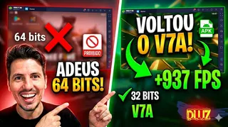 Free Fire V7A 2026: Download Atualizado e Como Instalar no Emulador (Mais FPS)