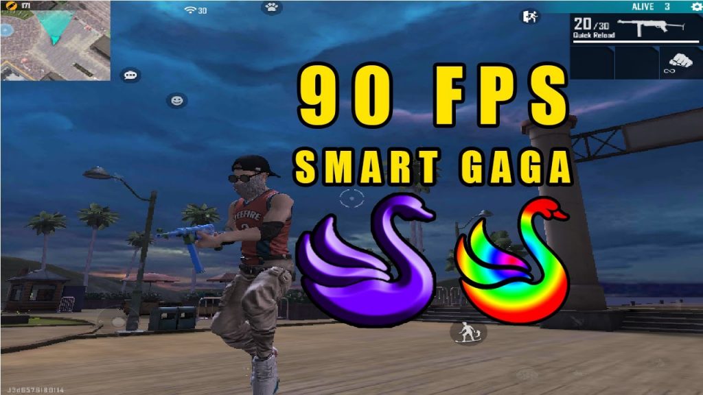 jogar free fire no x86 90 fps