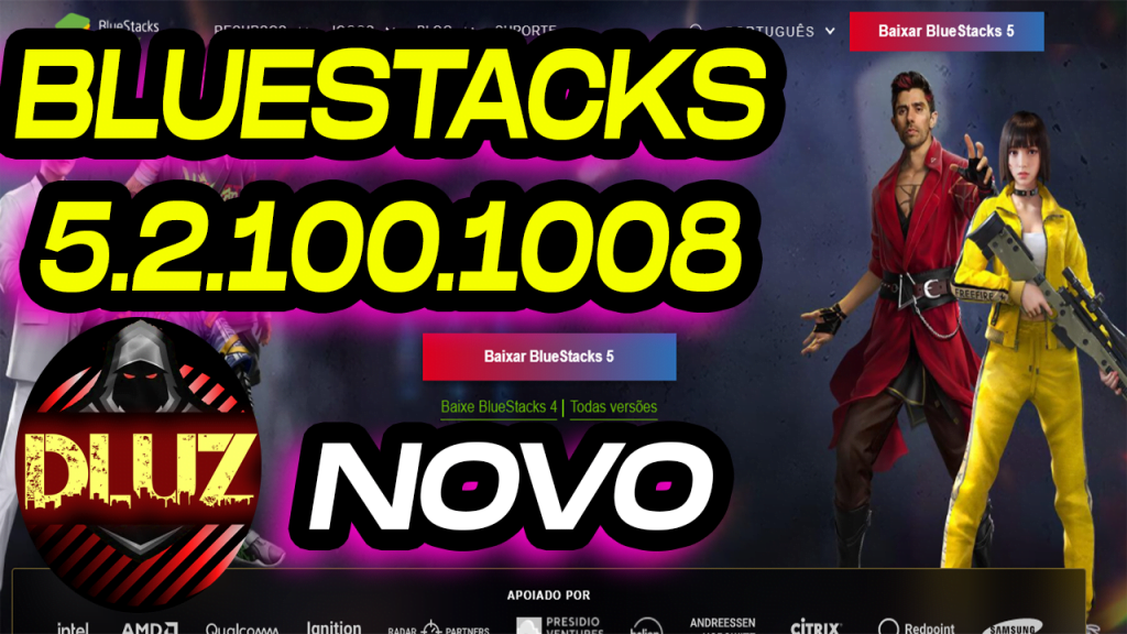 NOVO BLUESTACKS 5.2.100