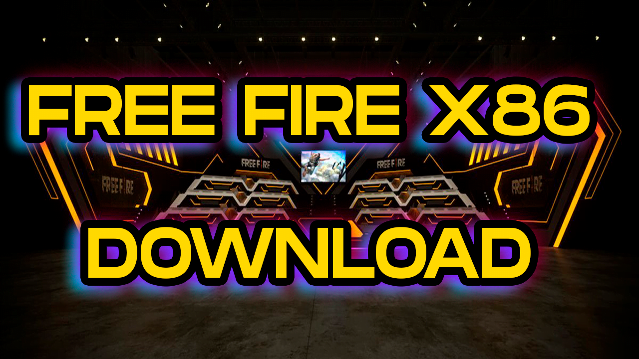 FREE FIRE X86 DOWNLOAD APK PARA EMULADOR E MOBILE CELULAR - Dluz Games