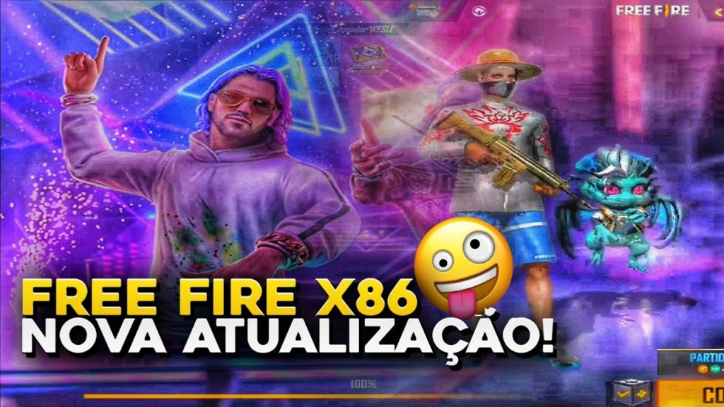 COMO BAIXAR FREE FIRE X86 ATUALIZADO? - TUTORIAL 