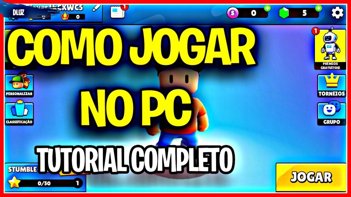 Como jogar Stumble Guys no pc em 2022 - Dluz Games