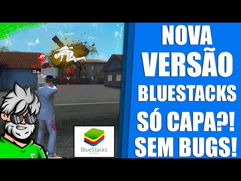 COMO JOGAR FREE FIRE NO EMULADOR BLUESTACKS SEM BUGS 