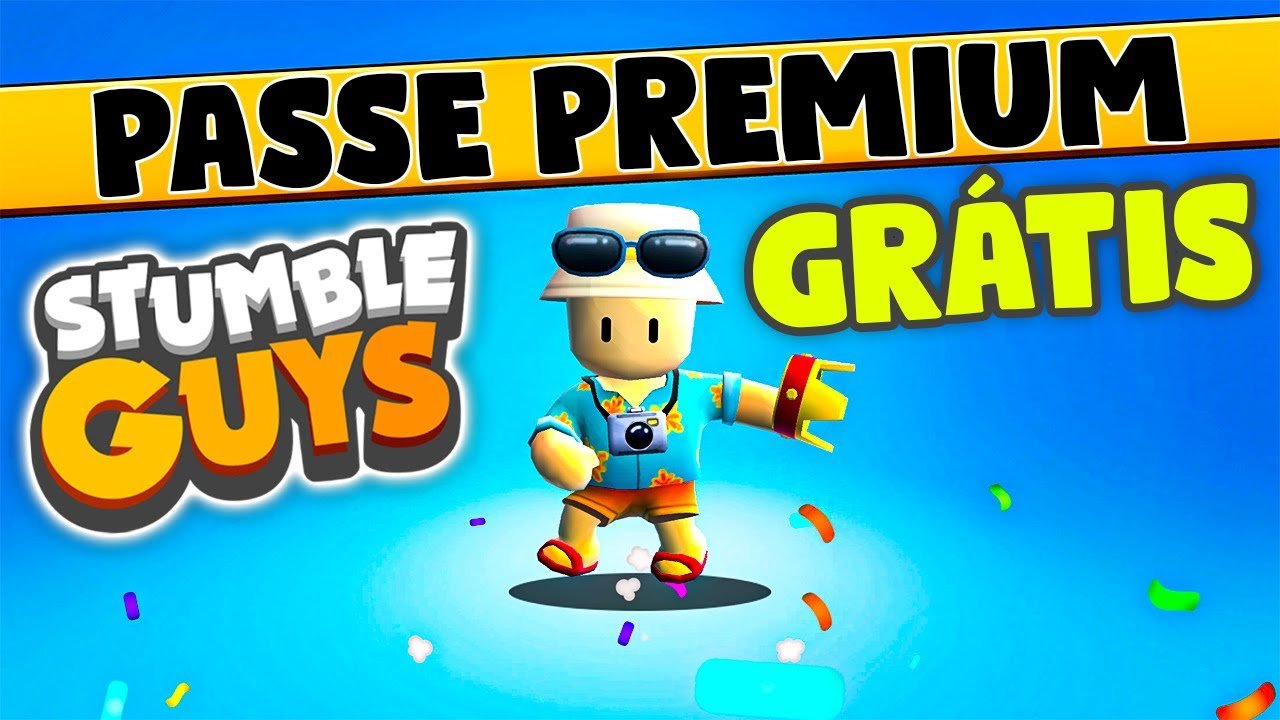 COMO PEGAR O NOVO PASSE DE GRAÇA NO STUMBLE GUYS! 🥳 