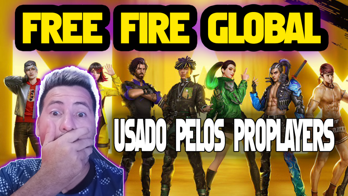 Free fire global dos pro players menos quedas