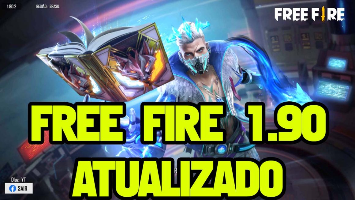 Free Fire 1.90 atualizado oficial garena