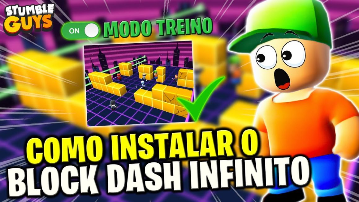 HOW TO PLAY INFINITE BLOCK DASH ON STUMBLE GUYS 