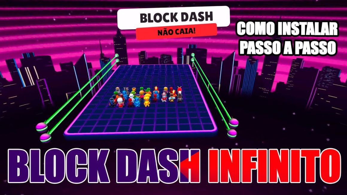 Modo treino Stumble guys com block dash infinito - Dluz Games
