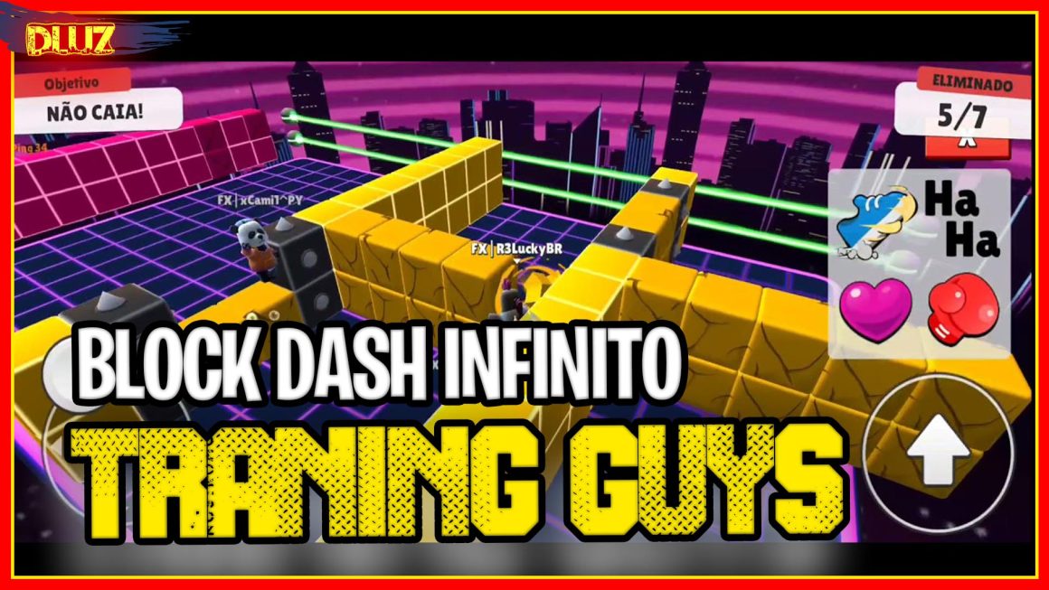 BLOCK DASH INFINITO - TRAINING GUYS (STUMBLE GUYS) 