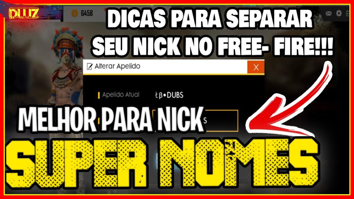 Nomes para free fire masculino top 2022 - Dluz Games