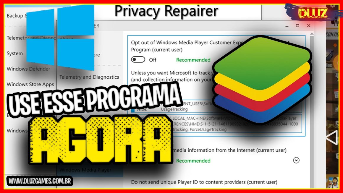 Repara o Windows para jogar free fire no bluestacks 