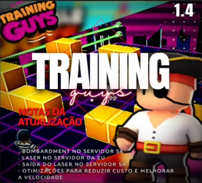 BLOCK DASH INFINITO - TRAINING GUYS (STUMBLE GUYS) 