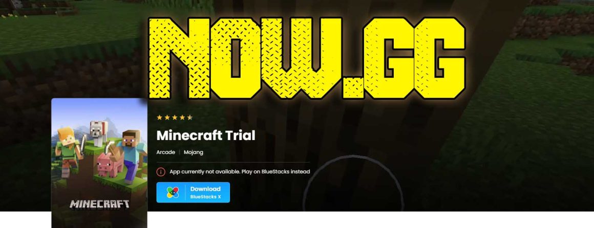 Now.gg Minecraft: Jogue no navegador
