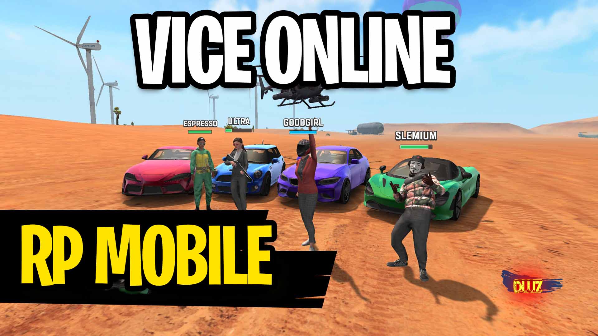 JOGUEI O NOVO GTA RP PRA CELULAR!! Vice Online Mobile 