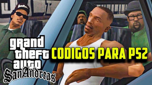 Coloca so um - Códigos De Vídeo Game GTa San Andreas Ps 2