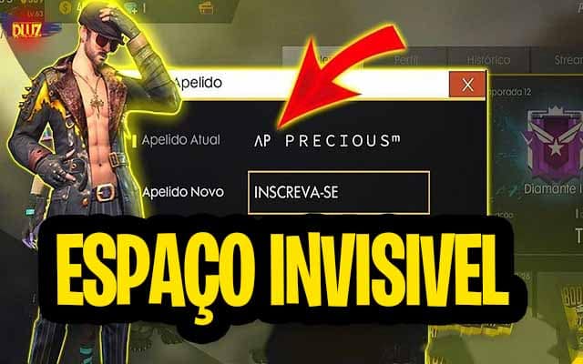 espaço invisível grande e pequeno