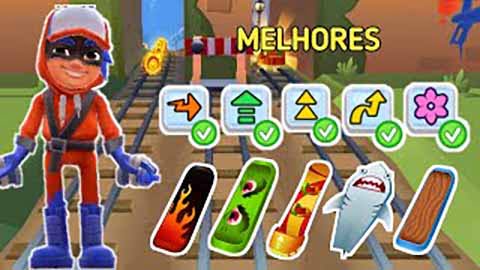 atributos pranchas subway surfers