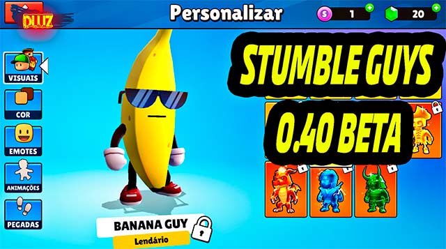 COMO BAIXAR A PRIMEIRA VERSÃO DO STUMBLE GUYS 😍 STUMBLE GUYS 0.1 😎 