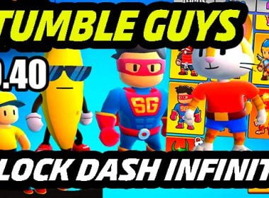 INFINITY BLOCK DASH! STUMBLE GUYS! 