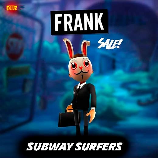 Frank personagem do Subway Surfers