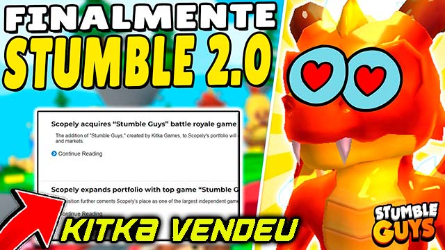 CORRE!! A KITKA GAMES LIBEROU 15 MIL GEMAS NO STUMBLE GUYS!! 