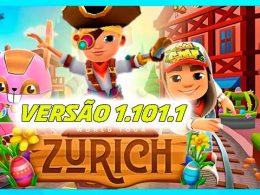 Subway Surfers 1.101 Zurich a versão super leve e sem delay - Dluz