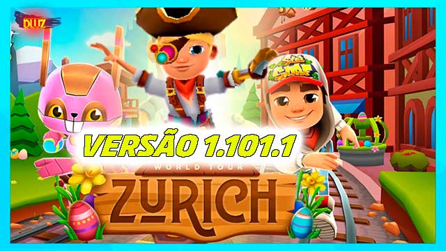 Subway Surfers: JOGANDO NO ZURICH (versão 0 delay) 