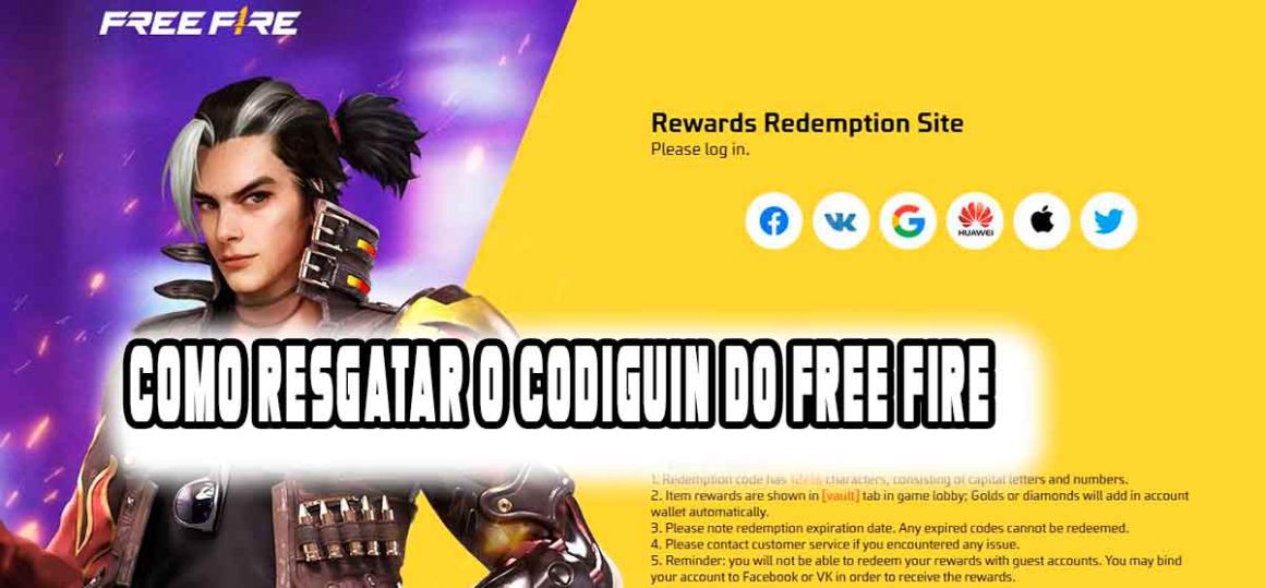 Código de Resgate Free Fire - Hoje, 4 de julho de 2022, Códigos e