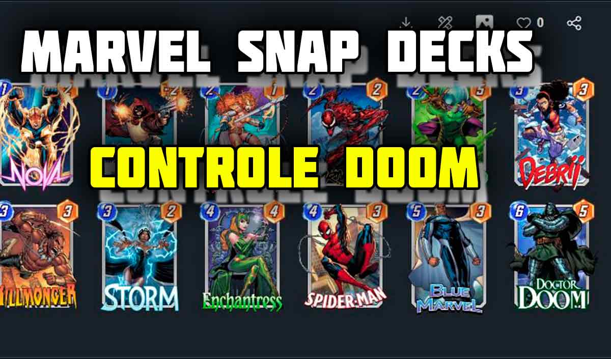 melhor deck de controle para Marvel Snap