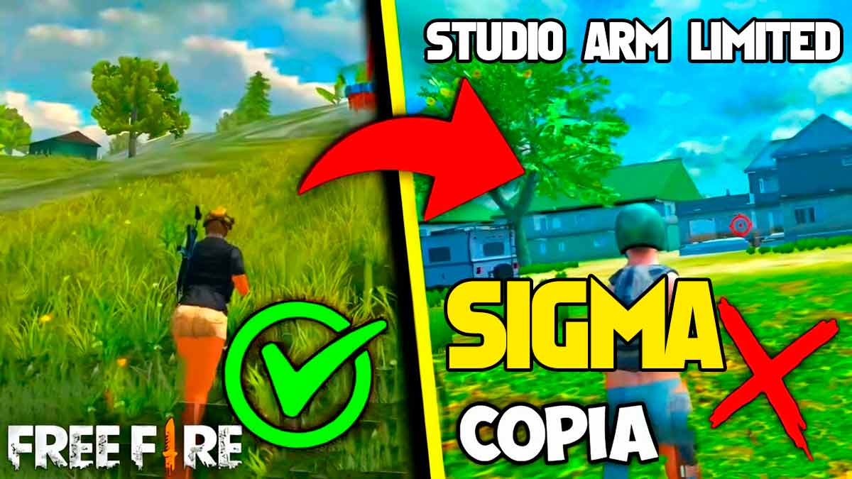 Cópia do ff? Sigma o jogo do Studio Arm Private Limited