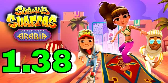 Subway Surfers 1.38 Arábia Saudita - Apk download