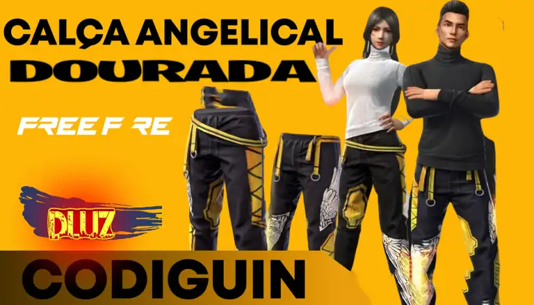 Obtenha o Codiguin da Calça Angelical no BK Free Fire - Dluz Games