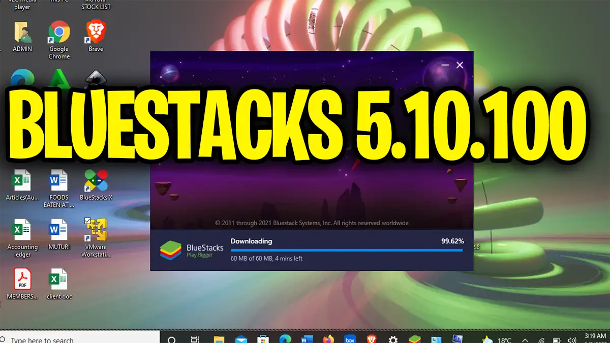 Bluestacks 5.10.100 com regulagem para placas  AMD Radeon™