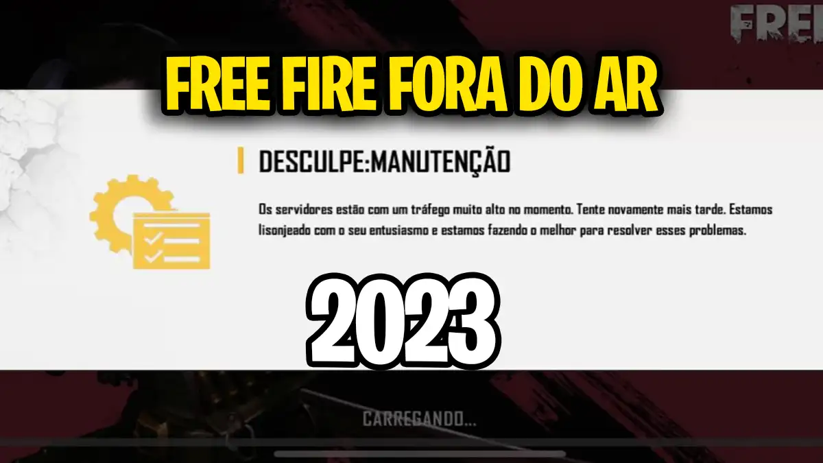 Free Fire sai do ar: manutenção e prontidão do servidor (janeiro de 2023)