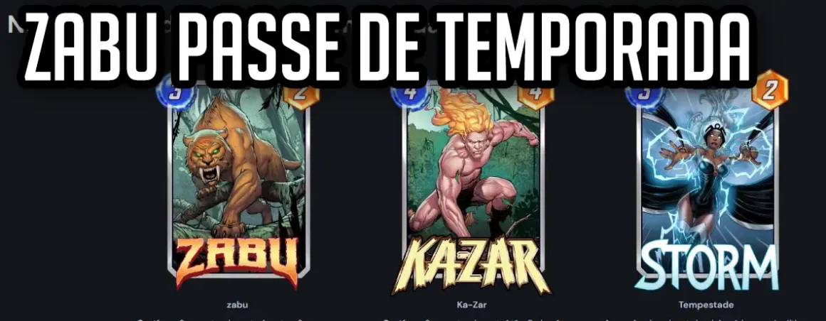 Zabu no passe de temporada do Marvel Snap