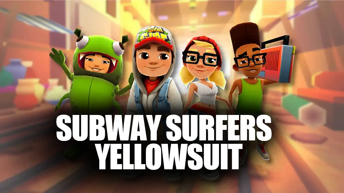 Subway Surfers com o Yellowsuit