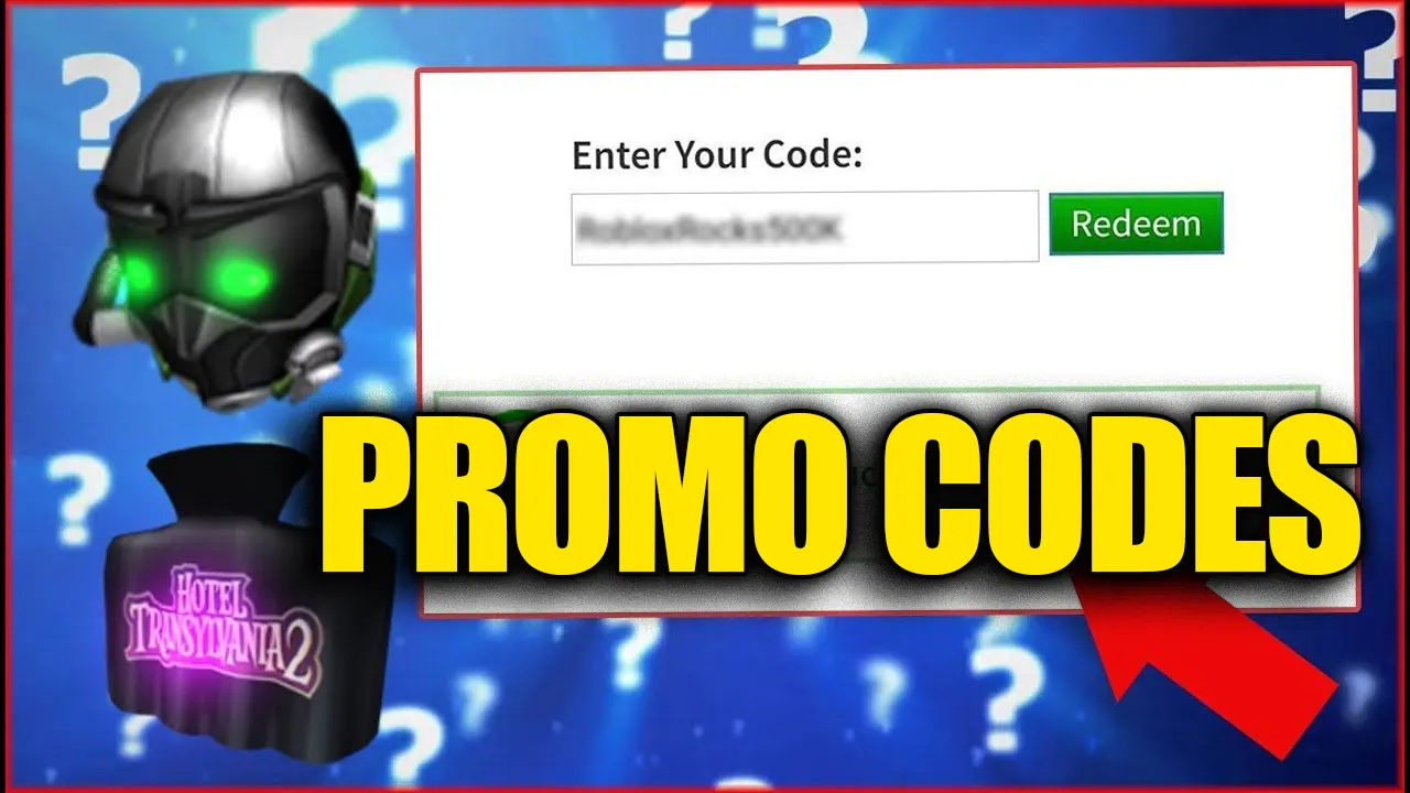 Roblox promo codes 2023 lista atualizada