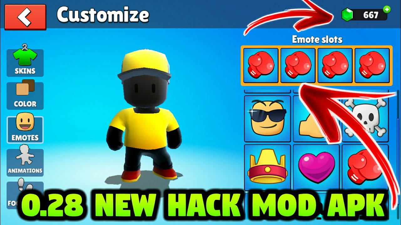 stumble guys 0.33 mod apk tudo desbloqueado