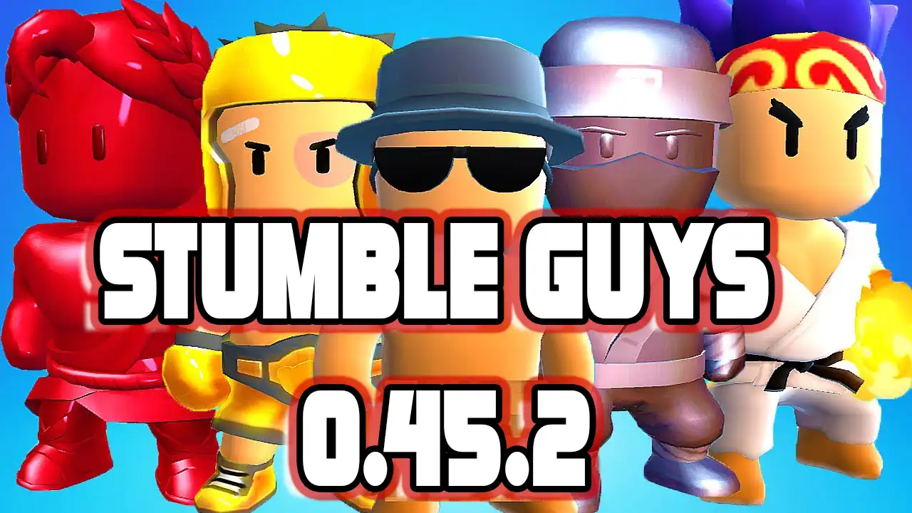 Primeira versão do Stumble Guys - Versão antiga - Dluz Games