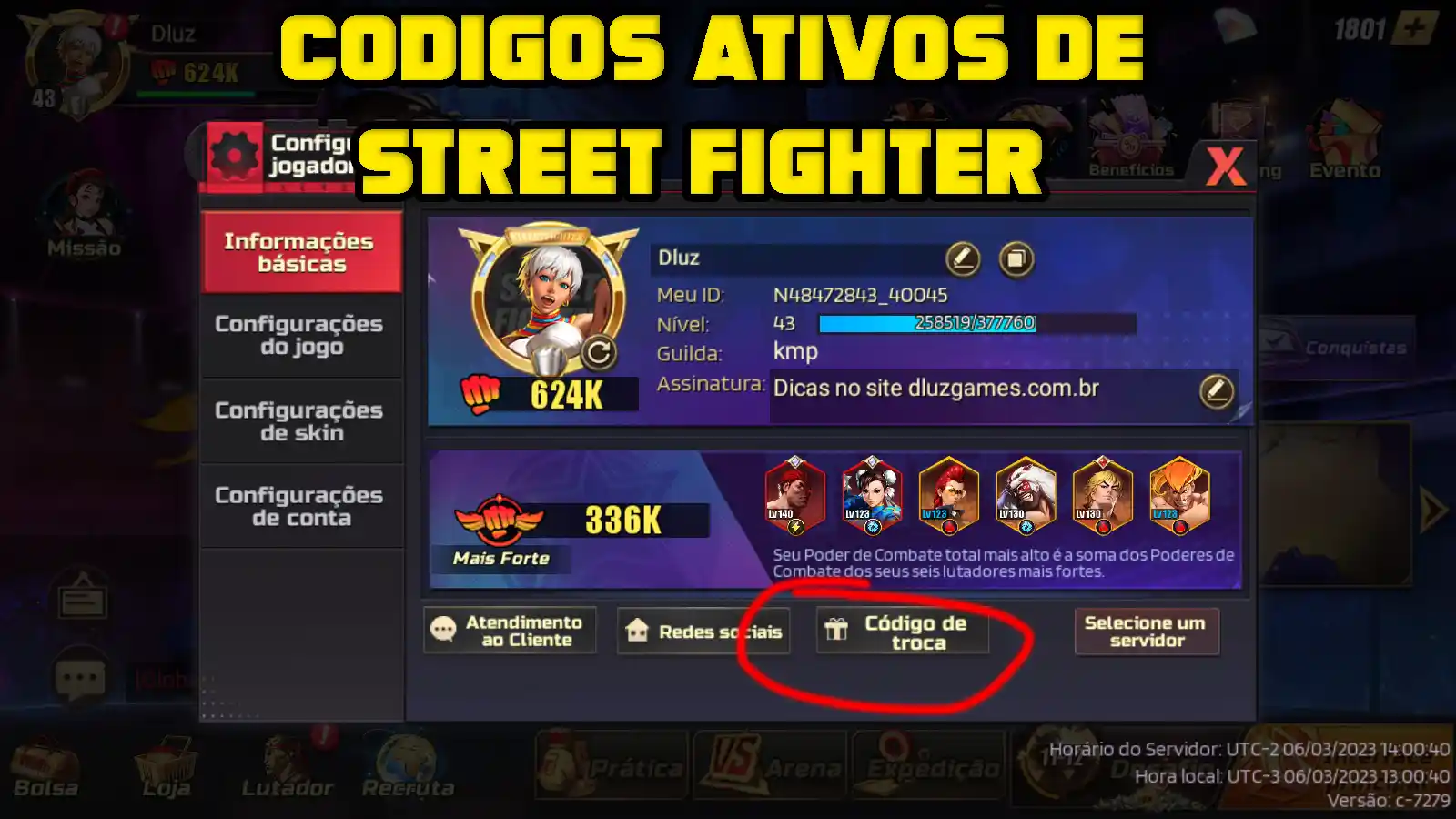 Códigos do Street Fighter Duel: Guia Informativo