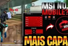 Baixe o MSI Mobile para melhorar a sensibilidade do Free Fire