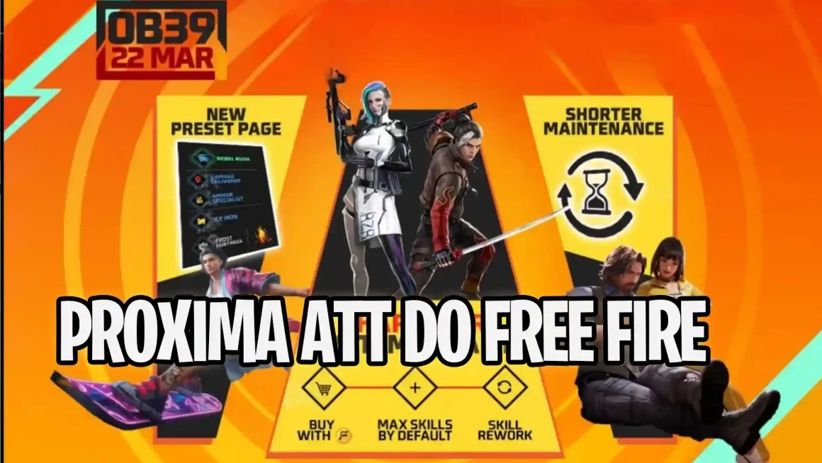 Próxima atualização do Free Fire: 22 de março de 2023