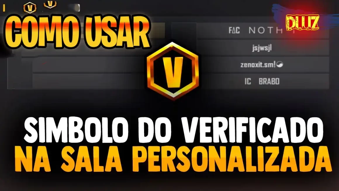 COMO colocar o CÓDIGO de VERIFICADO no PERFIL do Free Fire! 