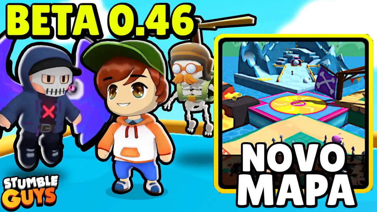 Nova atualização 0.46 beta do Stumble Guys - Dluz Games