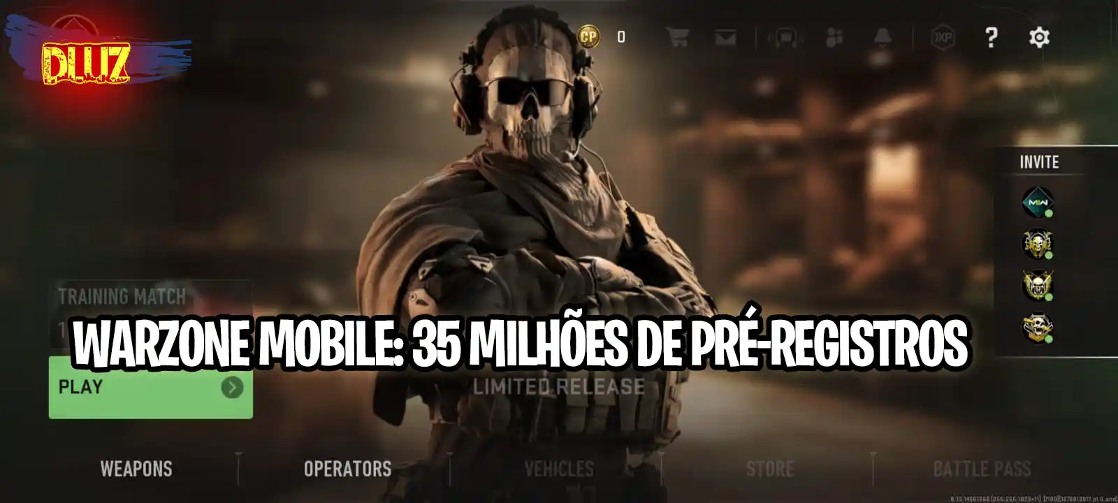 Warzone Mobile: 35 Milhões de Pré-Registros