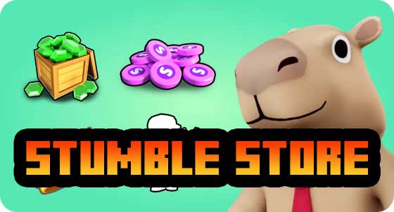 Store Stumble Guys - A loja oficial do jogo, compre várias gemas - Dluz  Games