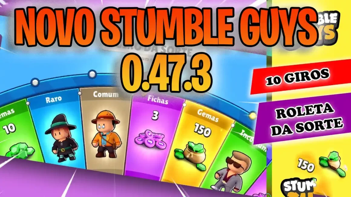 COMO ENTRAR NA VERSÃO BETA 0.47 STUMBLE GUYS! 